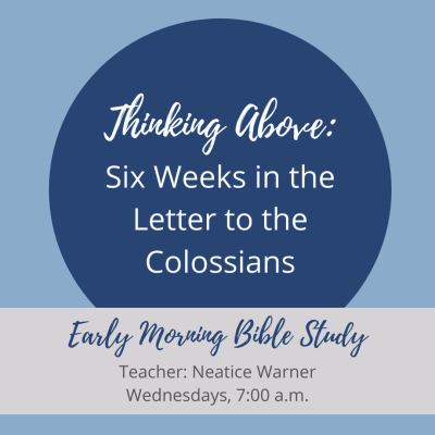 Thinking Above: Six Weeks in the Letter to the Colossians