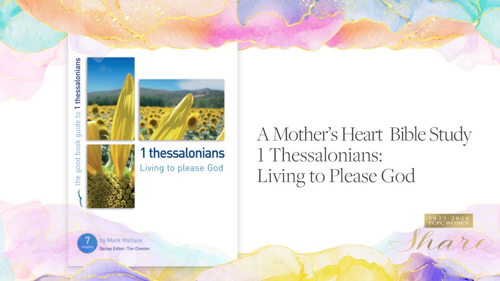 1 Thessalonians: Living to Please God