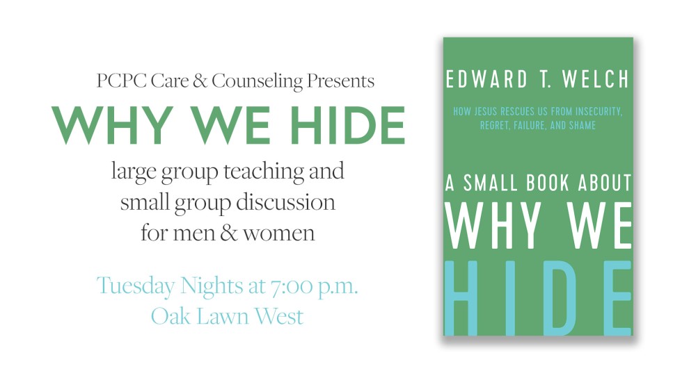 Series: Why We Hide - Fall 2023