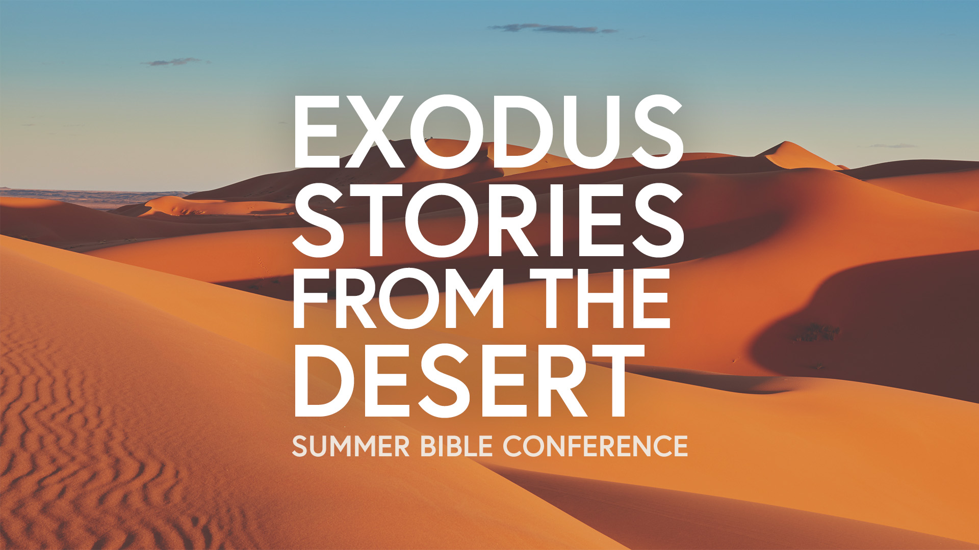 Summer Bible Conference 2026